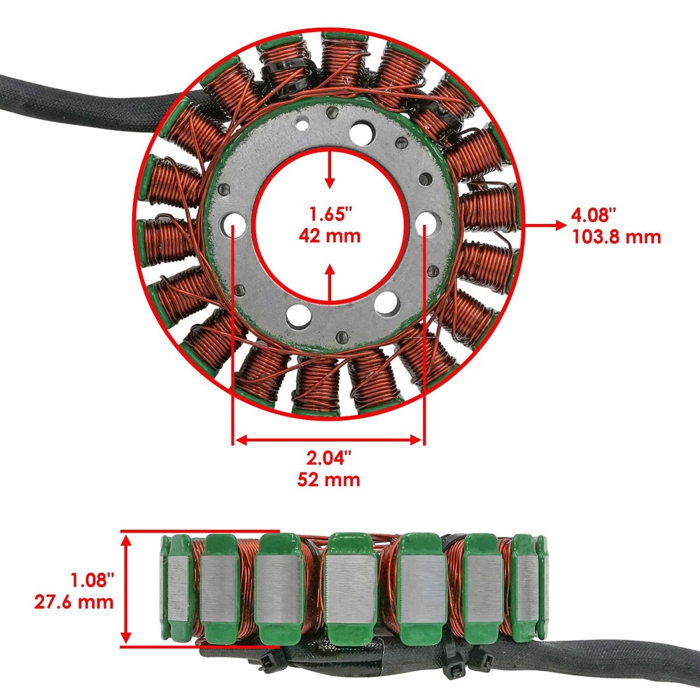 Stator & Regulator Rectifier for Kawasaki Ninja 650R EX650 2006-2011