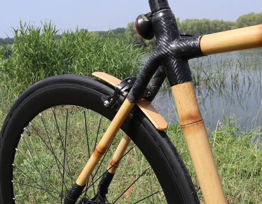 Custom Bamboo Bicycle Mini Fenders