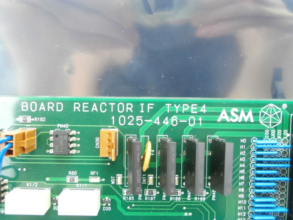ASM Advanced Semiconductor Materials 1025-446-01 Interface Board PCB TYPE4 Used
