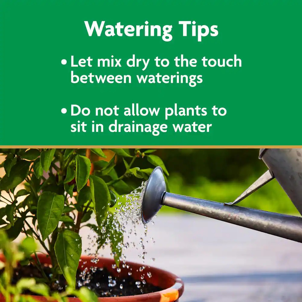 Moisture Control Potting Mix 16 Qt. for Container Plants, Protects against Over-