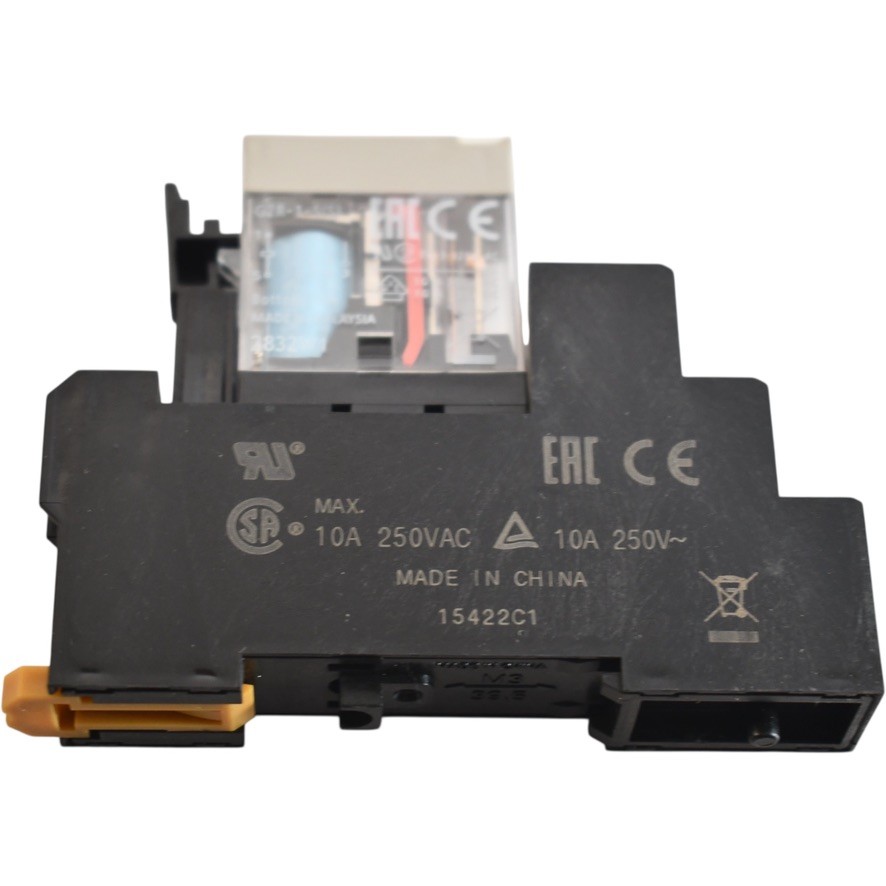 NEW Omron P2RFZ-05-E Socket with G2R-1-S(S) 24VDC General Purpose Relay