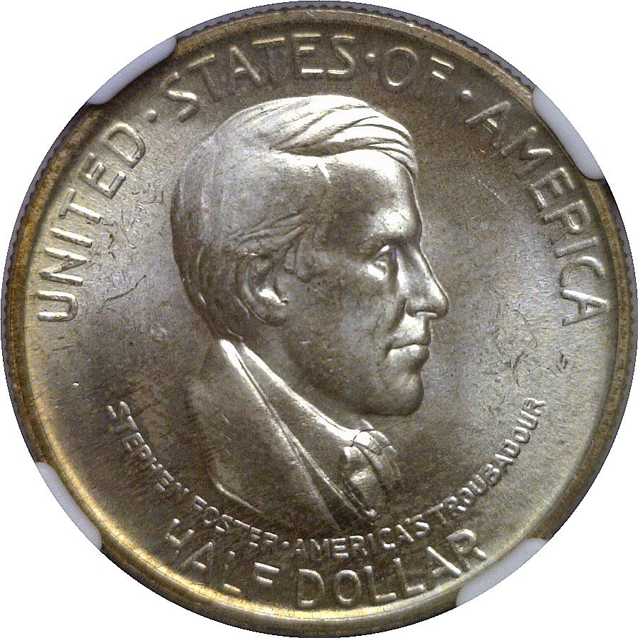 1936 Cincinnati Commemorative Half Dollar NGC MS-66+