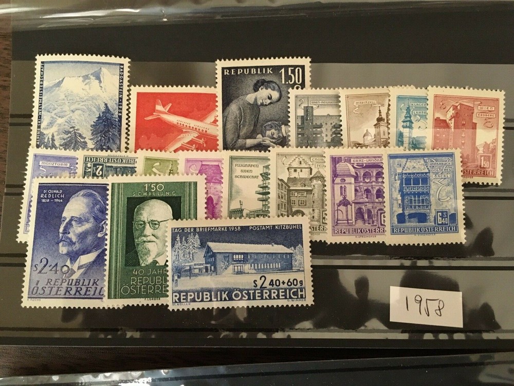 AUSTRIA - 1958 to 1963 - MINT/NH