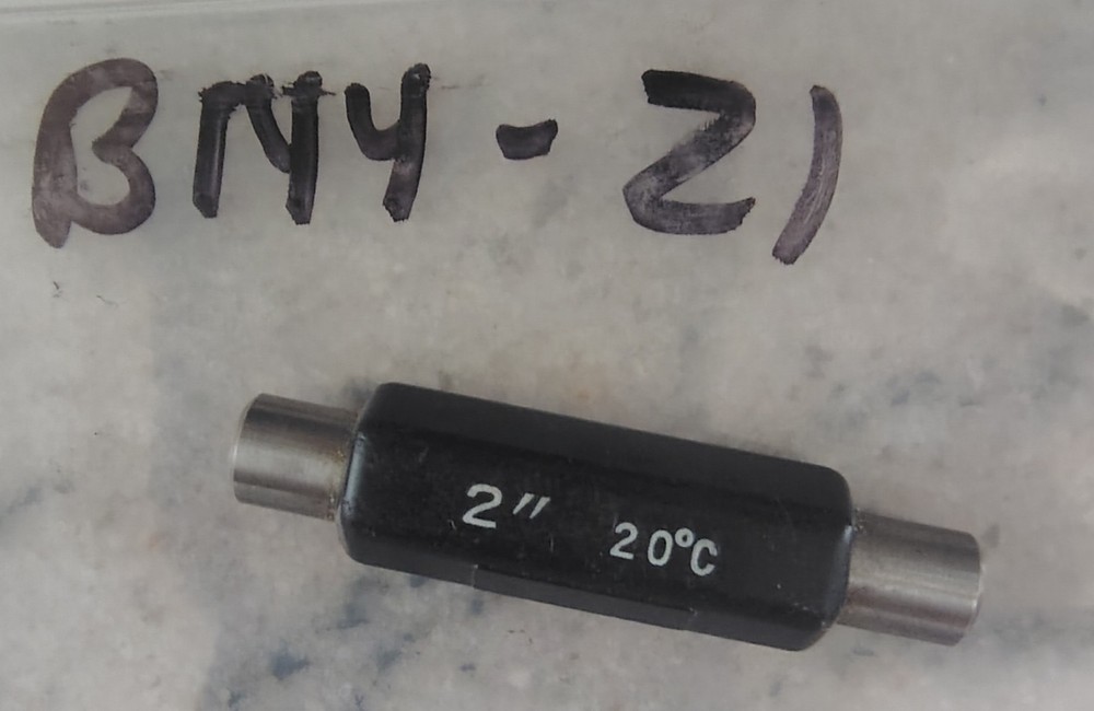 🗽2" MICROMETER STANDARD MACHINIST/TOOLMAKER
