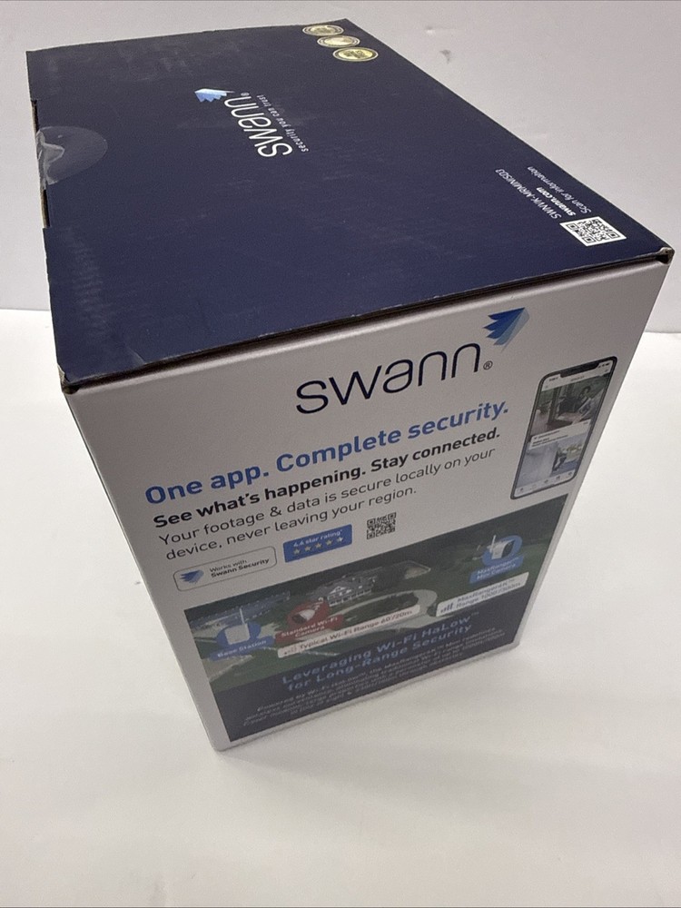 Swann MaxRanger4K Mini Wireless NVR Security System • 3-Pack