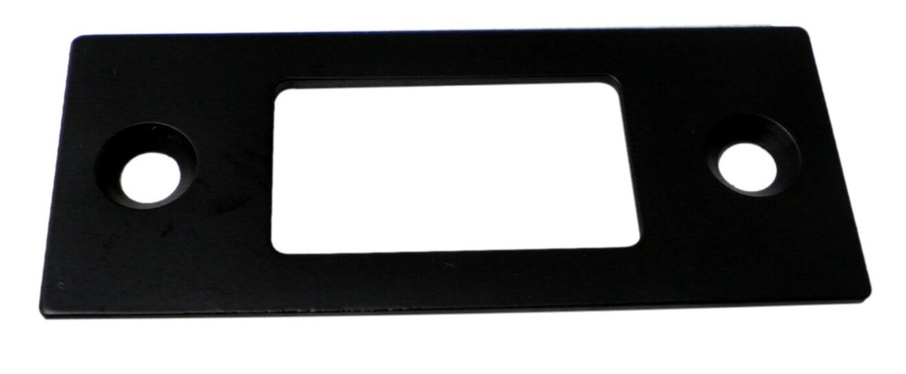 Replacement Latch Strike For Emtek E3020US19 EMTouch Electronic Keypad Deadbolt