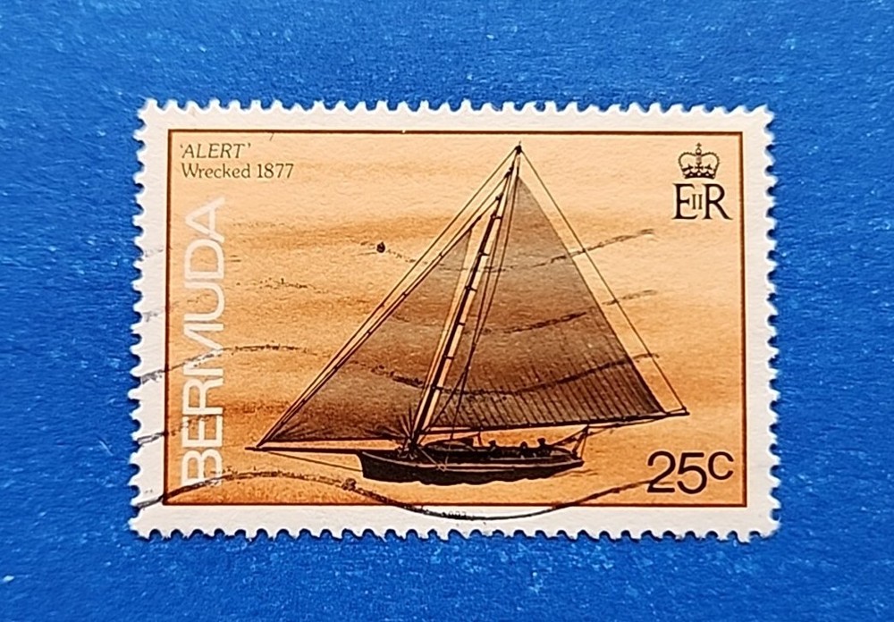 Bermuda Stamp, Scott 489 Used