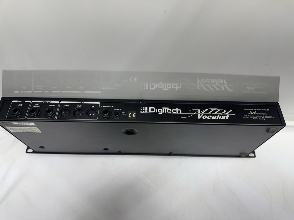 DigiTech 1996 Mv-5 Midi Vocalist Vocal Harmony Processor