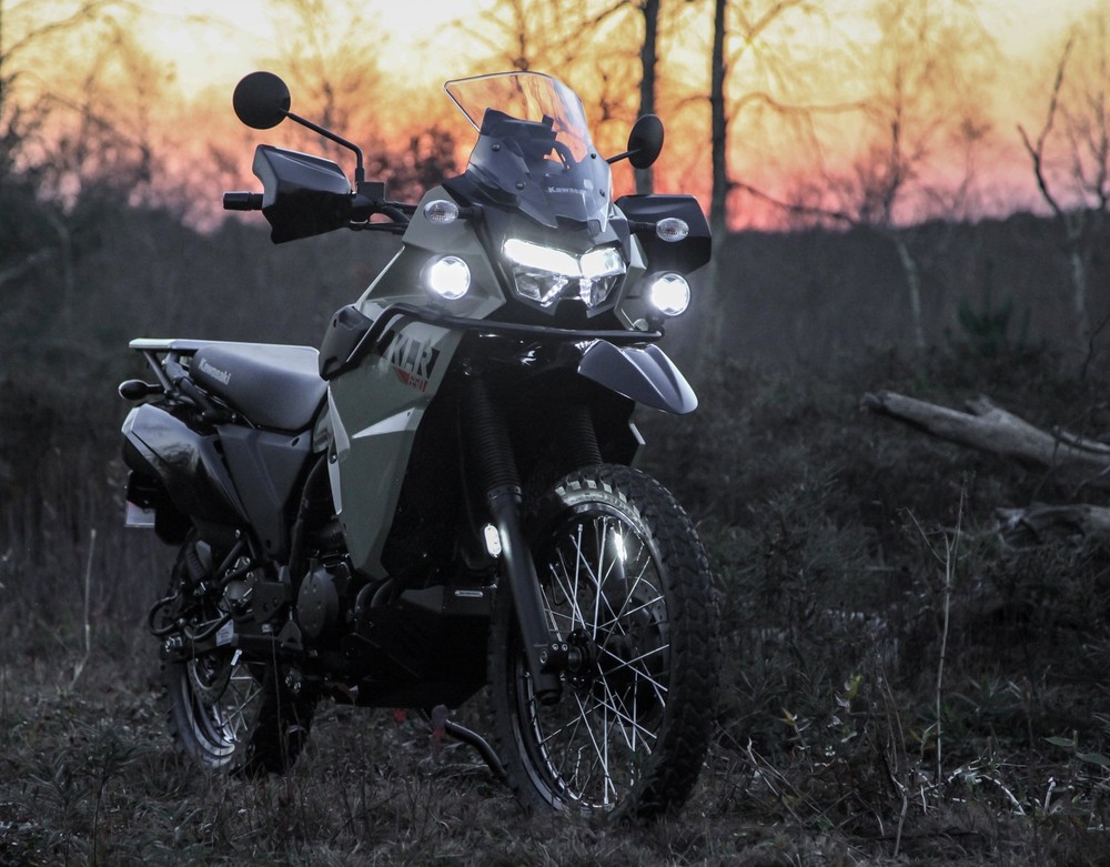 DialDim? Lighting Controller for Kawasaki KLR 650 Gen3