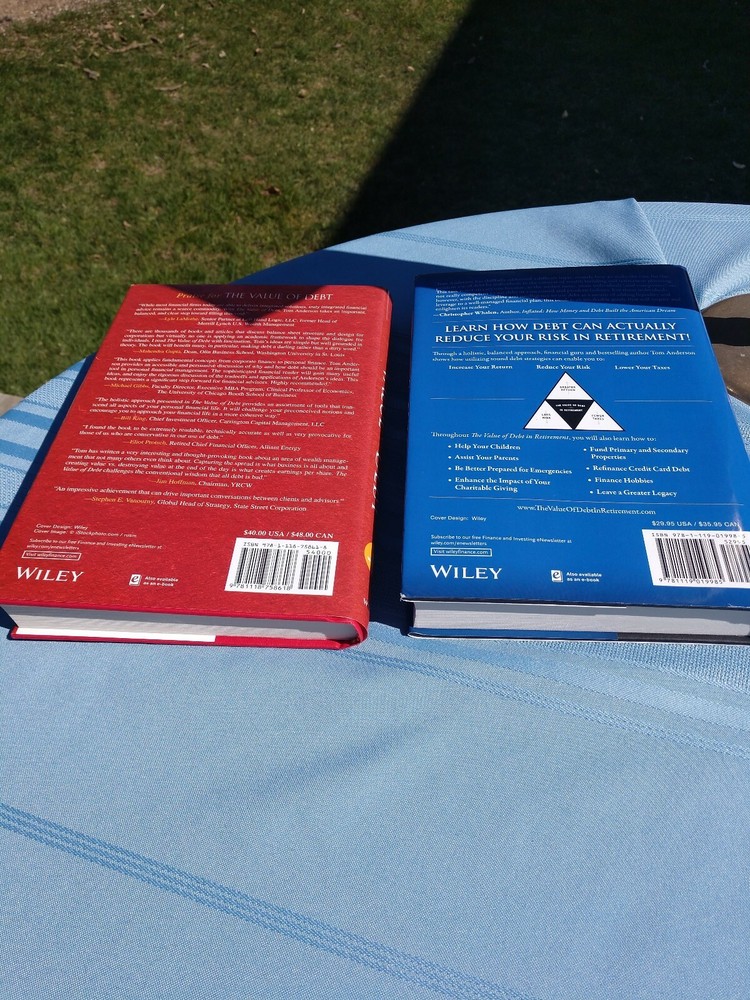 2 Hardcovered Books Thomas Anderson Wiley