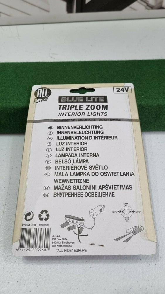 Blue Lite 24v Triple Zoom Interior Lights