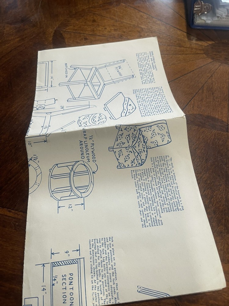 Vintage Handcraft Pattern Sheet #11