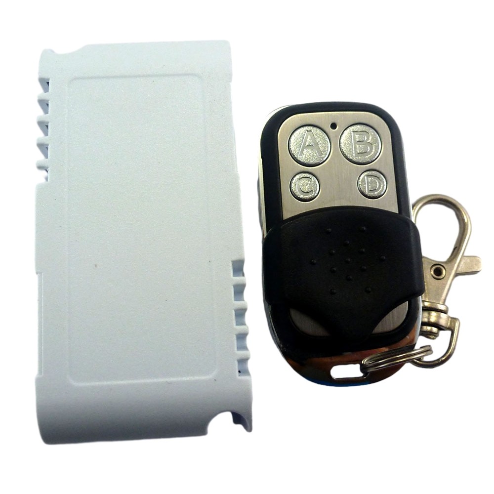 433M 4 Way Wireless Microcontroller RF Relay Remote Control Switch for Wireless