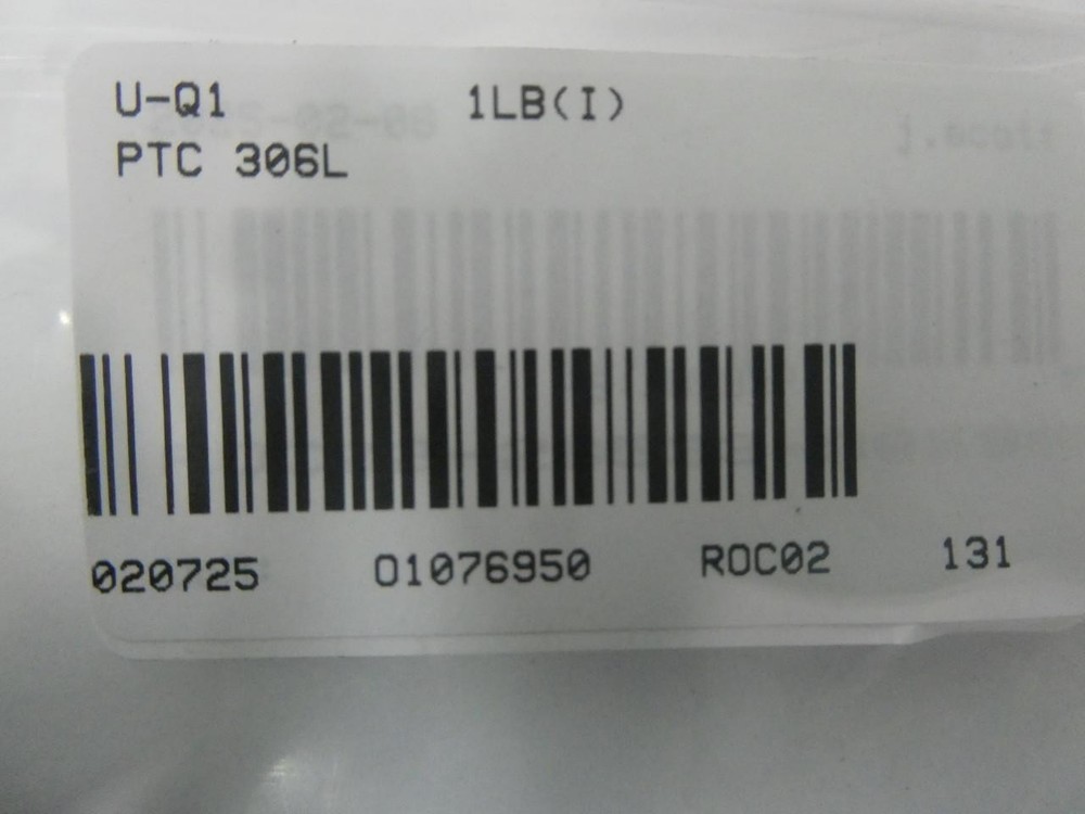 Ptc 306L Durometer