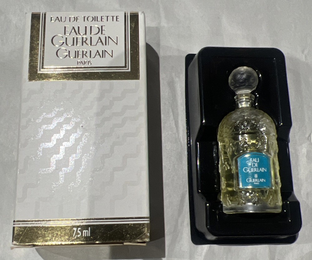 Eau de Guerlain Miniature 7.5 ml Perfume sample 80%