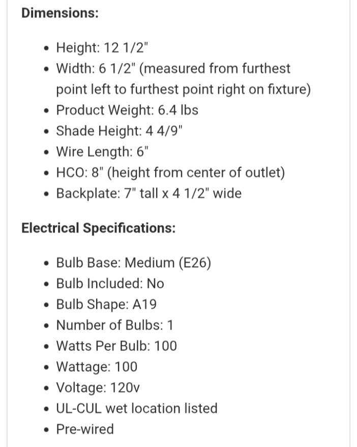 progress lighting P5670-50 wall lantern