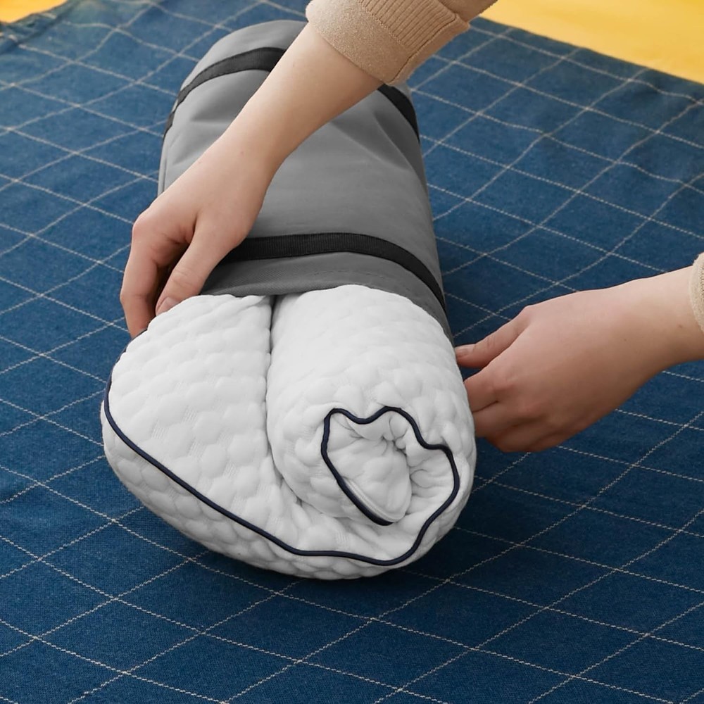Gel Memory Foam Camping Pillow - Travel Essential