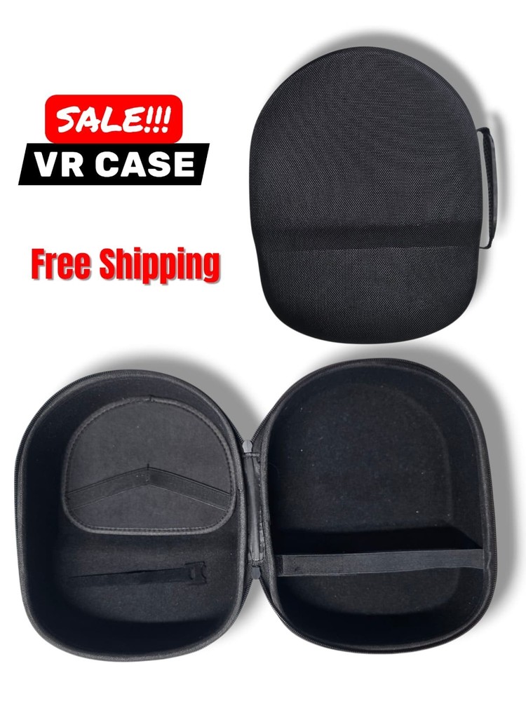 Meta Oculus Quest 2 | VR Carrying Black Case for Lightweight & Water Resistant