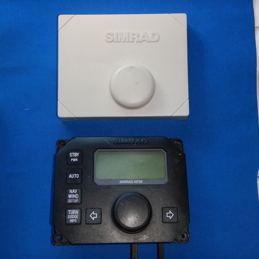 Simrad AP26 Autopilot Control Head   LCD  Fully G2U DAMAGED NOT WORKING