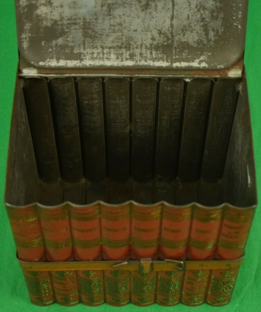 "English (8) Volume Book Tin Caddy"