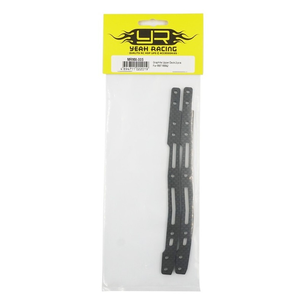 Yeah Racing Graphite Upper Deck 2 pcs For MST RMX 2.0 (MRMX-005)