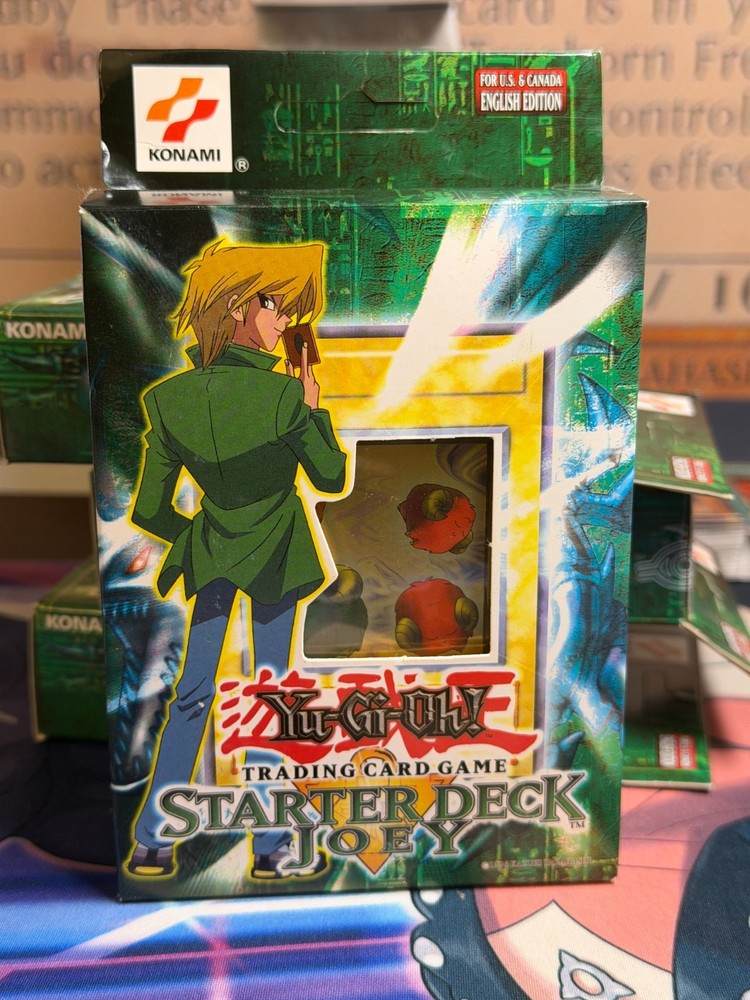 Yugioh Starter Deck Joey Unlimited Complete In Box Deck fresh (MISSING RED EYES)