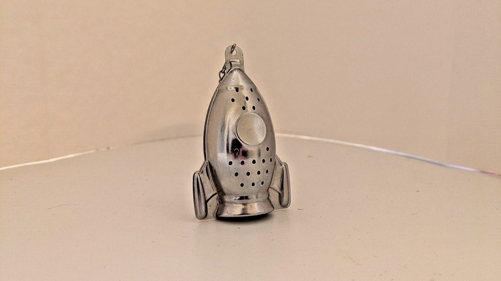 Maximum Fun Podcast Network Metal Rocketship Tea Infusor