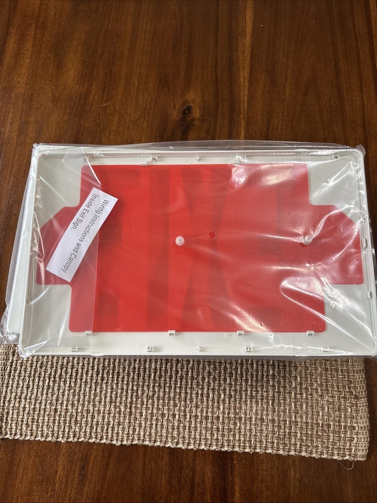 LED Exit Light Faceplate Lot Of 15