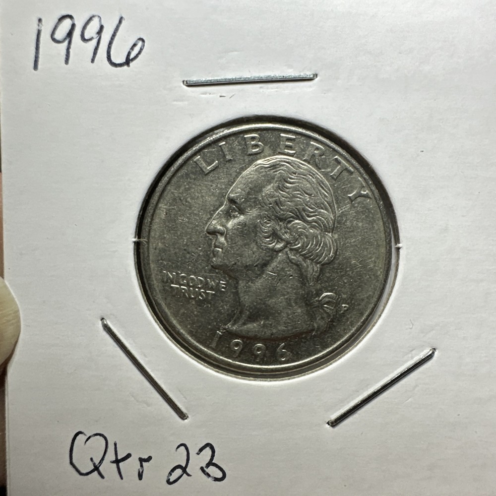 1996 P - 25C Washington Quarter Fine