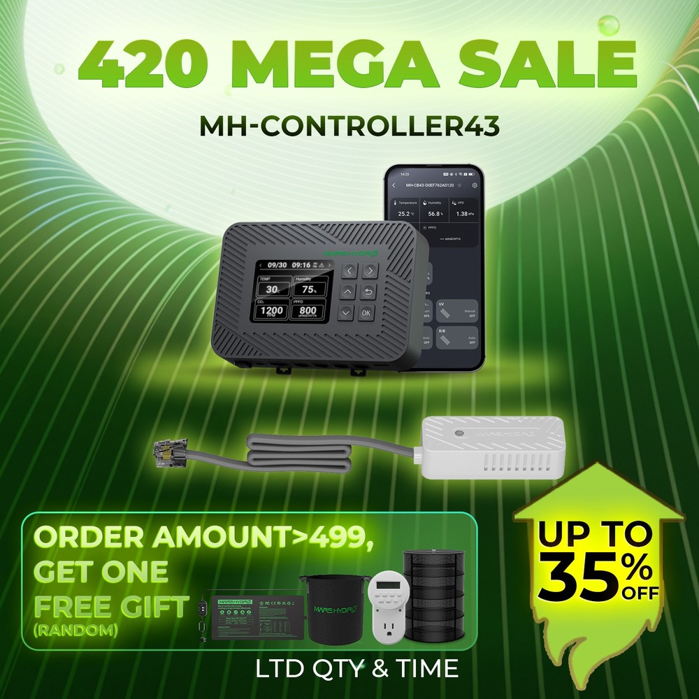Mars Hydro ihub Pro Smart Environmental Control System Humidity CO2 PPFD Kits