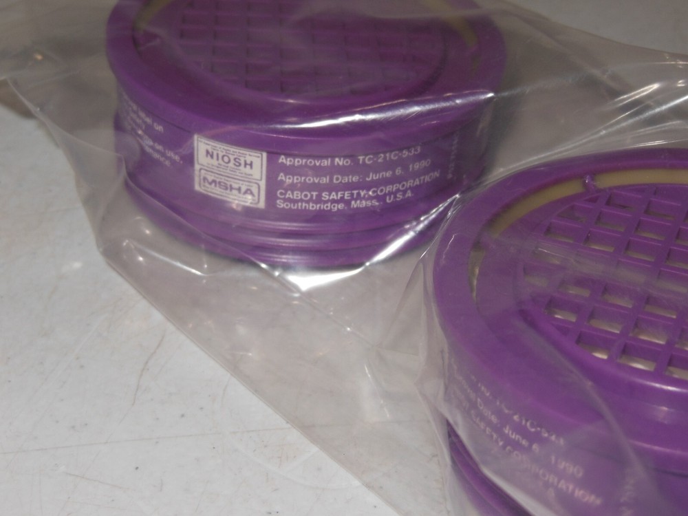 AO Safety R57B Filter Cartridges 2 Pack