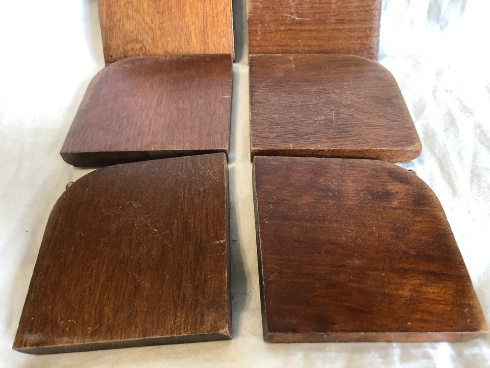 Coasters 6pc set with holder Vintage