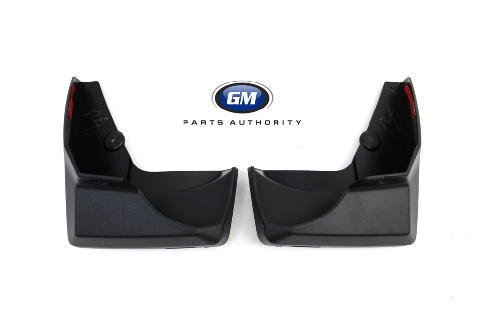 2017-2023 GMC Acadia Front & Rear Molded Splash Guard Pkg Black **Use W/O Steps*