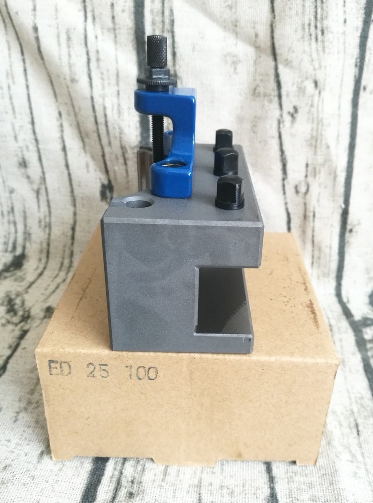 Fine Ground Multifix E Quick Change Tool Post with ED25100 EH30100 Holders