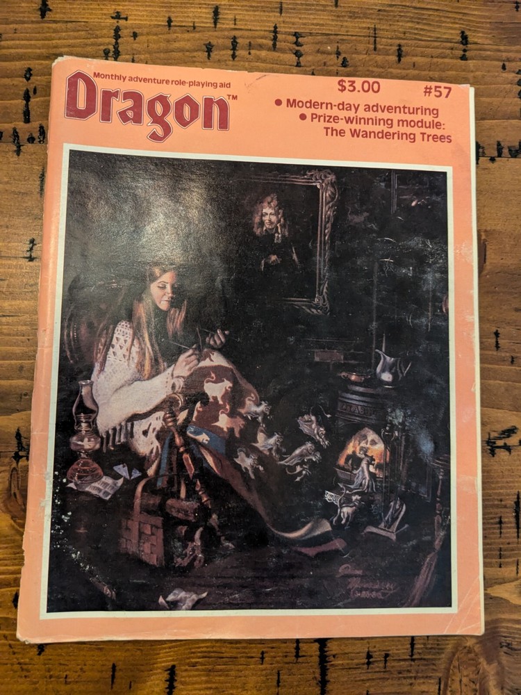 DRAGON MAGAZINE #57 Jan 1982