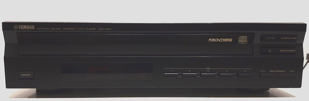Yamaha Natural Sound 5 Disk Compact Disk Player CDC-505