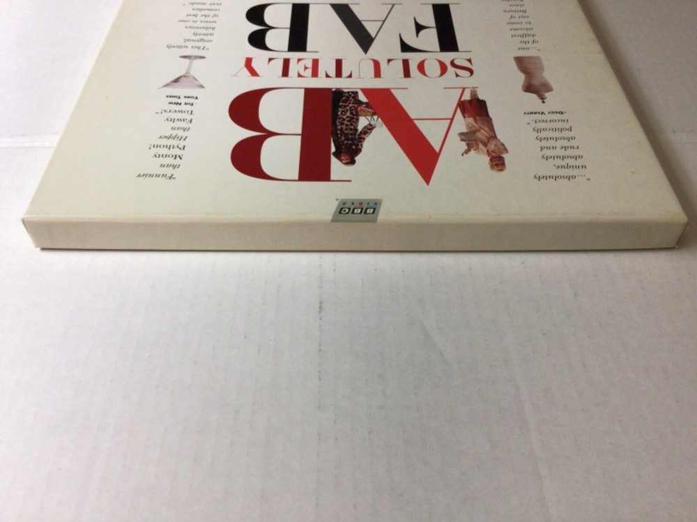 ABSOLUTELY FABULOUS Joanna Lummley LASERDISC EX+condition.