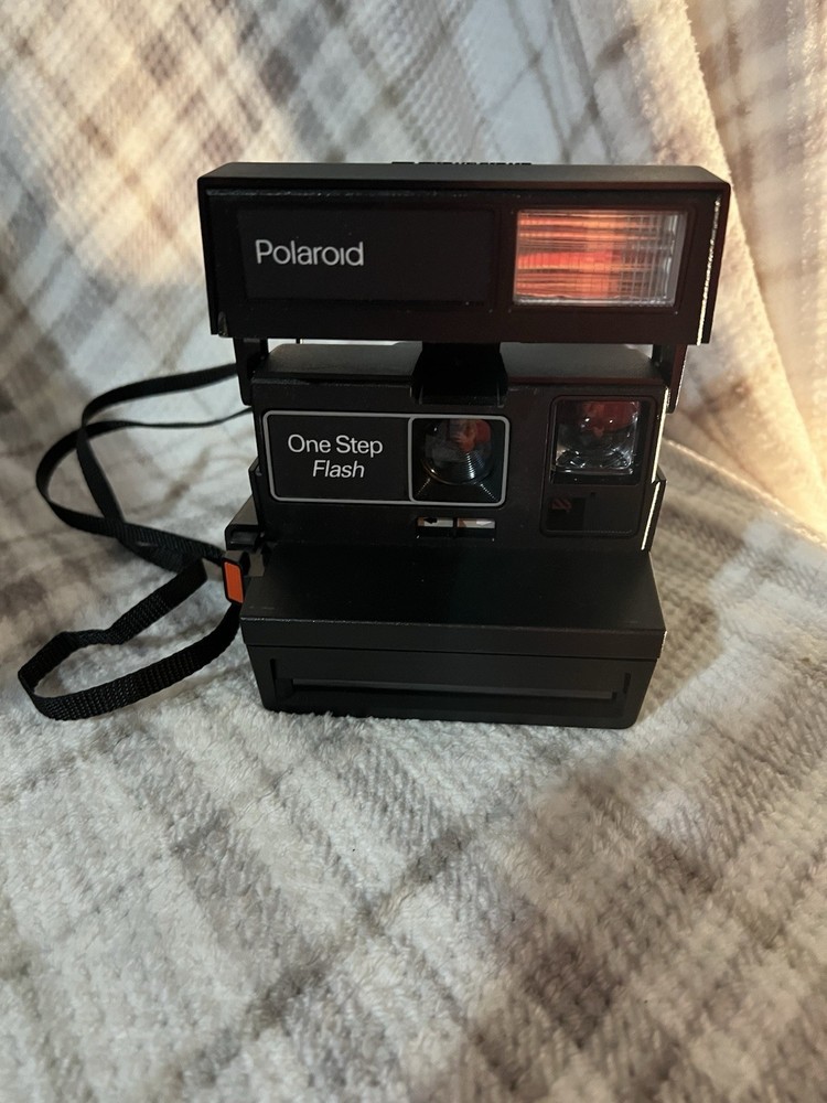 Polaroid One Step Flash Camera