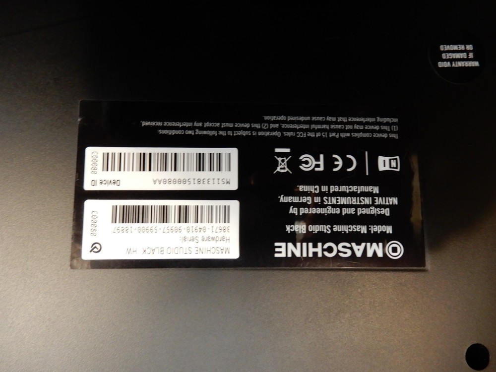 Maschine Studio Native Instruments - Black