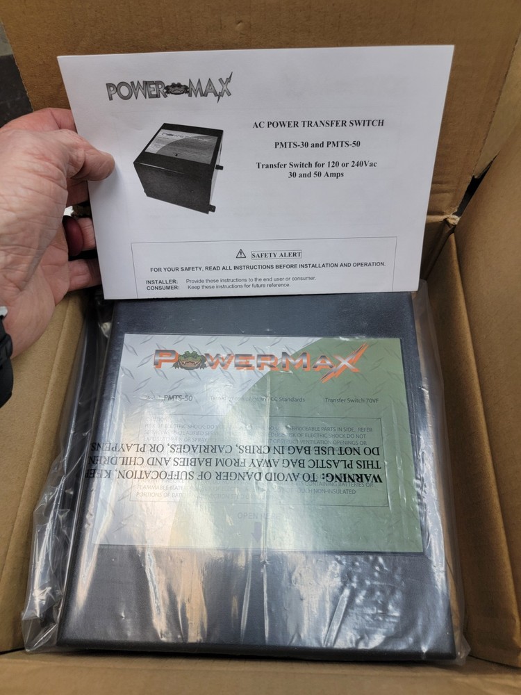 50 Amp Transfer Switch Pmts-50