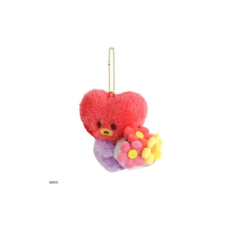 BTS BT21 Official PLUSH Keyring [BOUQUET]