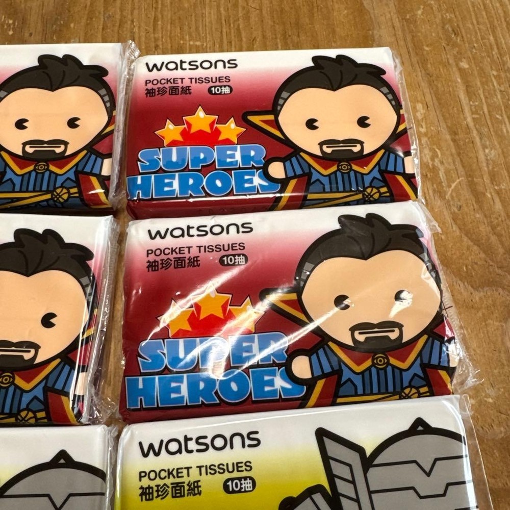 MARVEL Pocket Tissue Set of 14