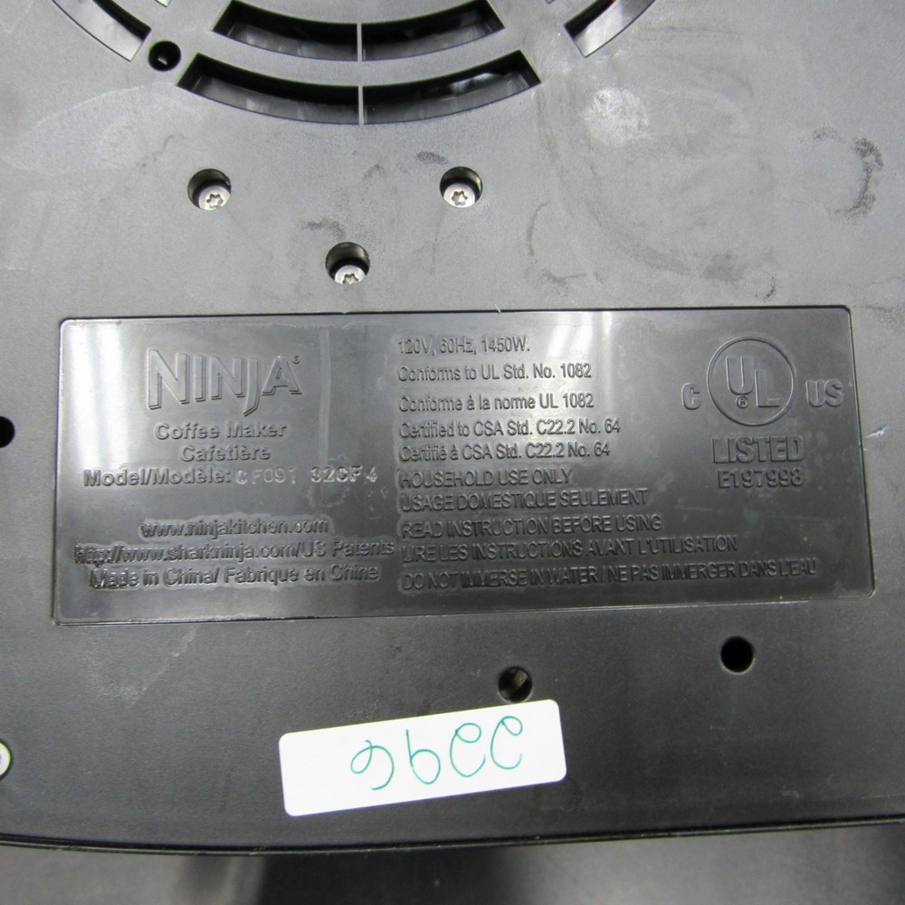 Ninja Coffee Maker Bar System Motor BASE Unit ONLY CF090 CF091 CF092