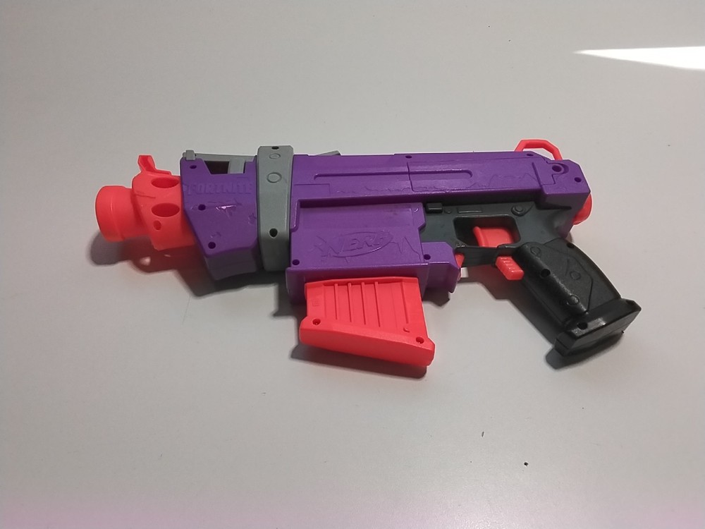 Nerf Fortnite SMG-E Motorized Dart Blaster.