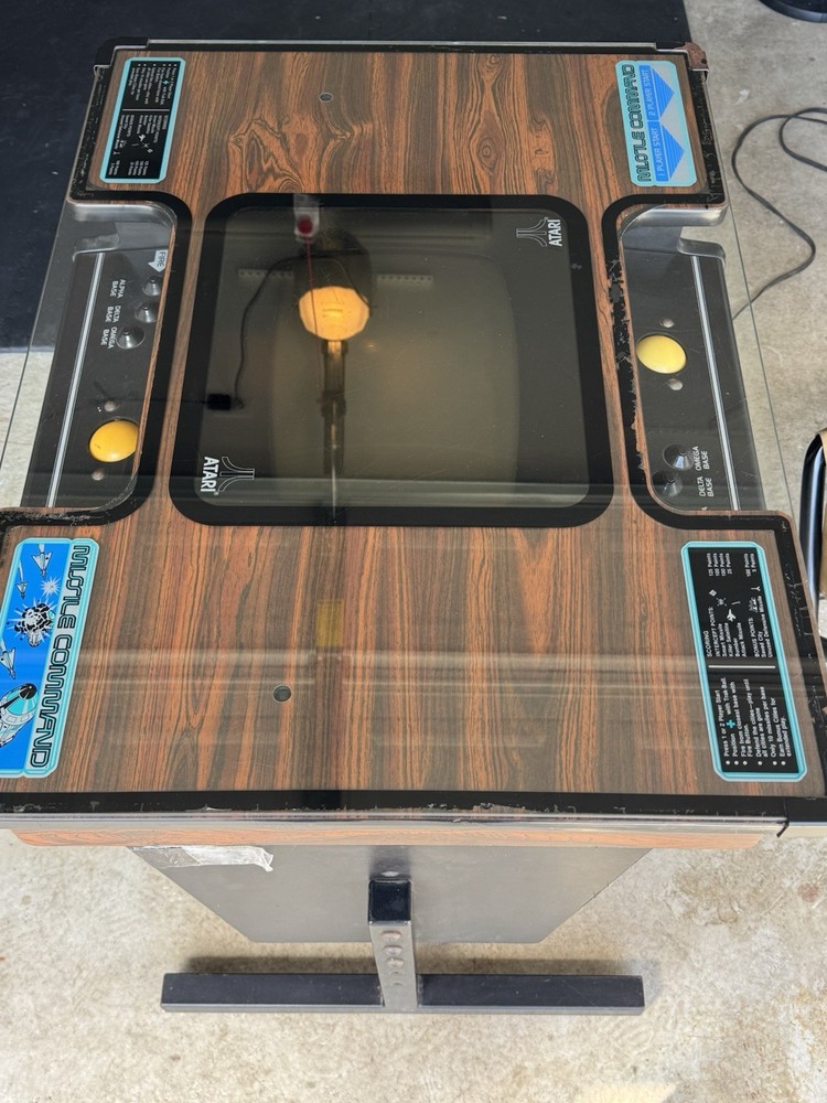 Missile Command arcade game table. Working And In Great Condition!