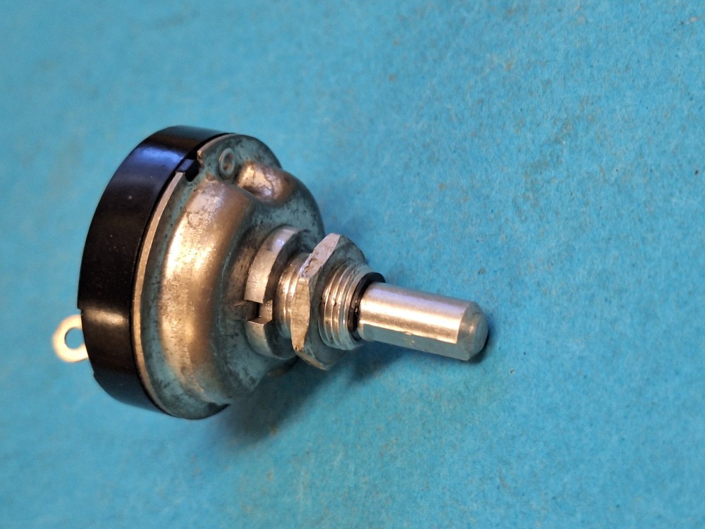 Rotary switch ~ Double Pole on/off ~ Panel mounted 250v AC @ 1A ~ Egan