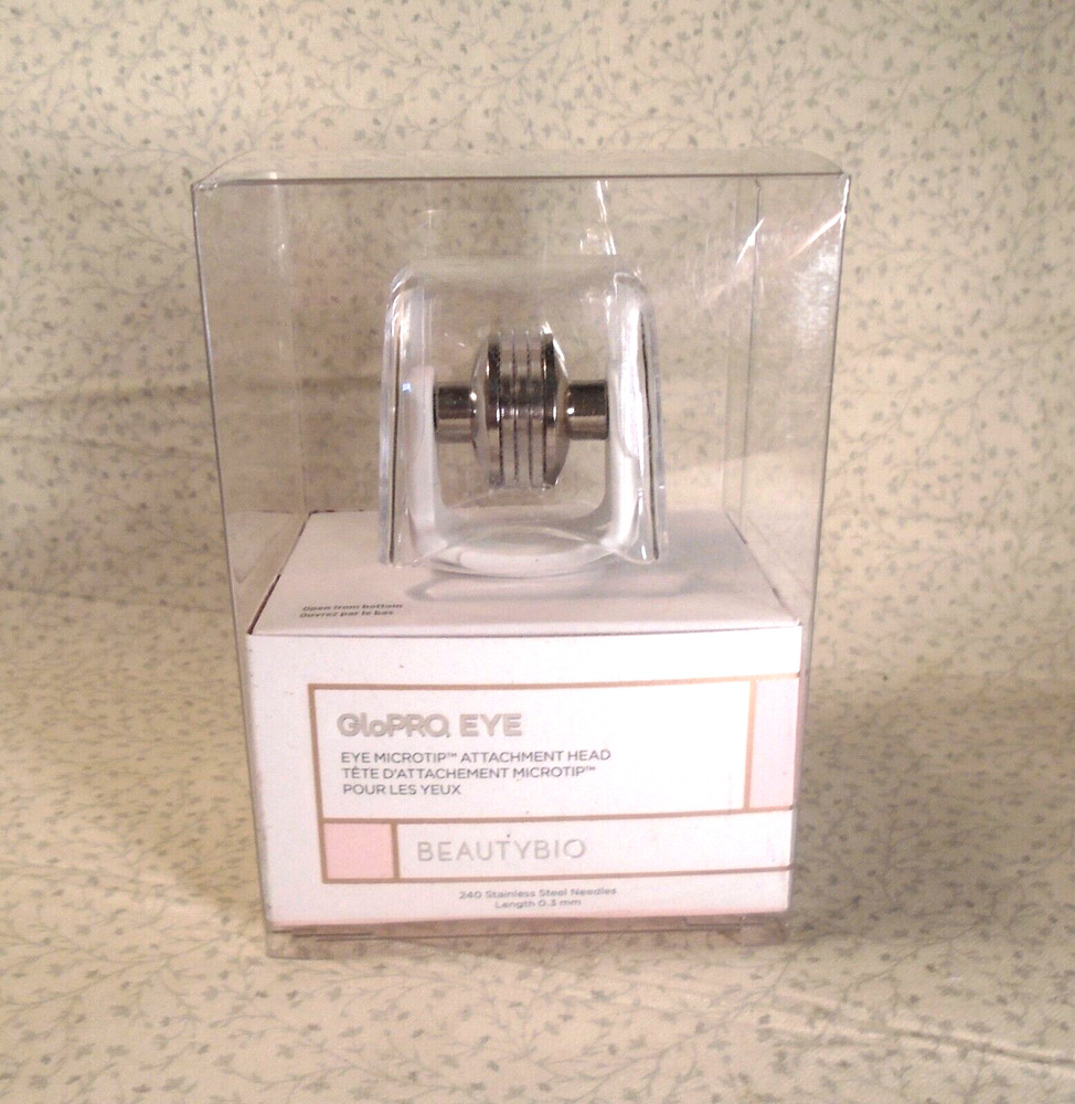 BEAUTYBIO GLOPRO EYE MICROTIP ATTACHMENT  WHITE NEW/BOXED