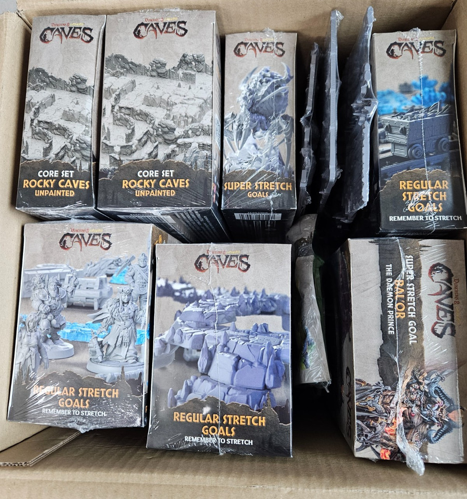 Dungeons & Lasers VI: Caves - Surveyor Unpainted PLUS Extras