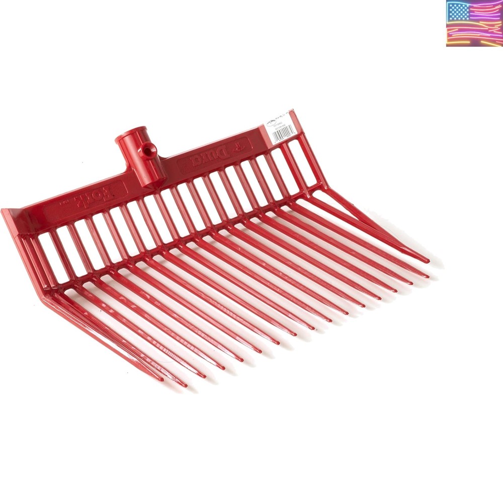 DuraFork Pitch Fork Replacement Head | Durable Polycarbonate Stable Fork Head...