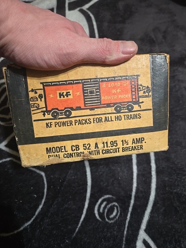 KF Industries Model CB-52 Universal Powermaster HO Railway Speedmaster CIbtested